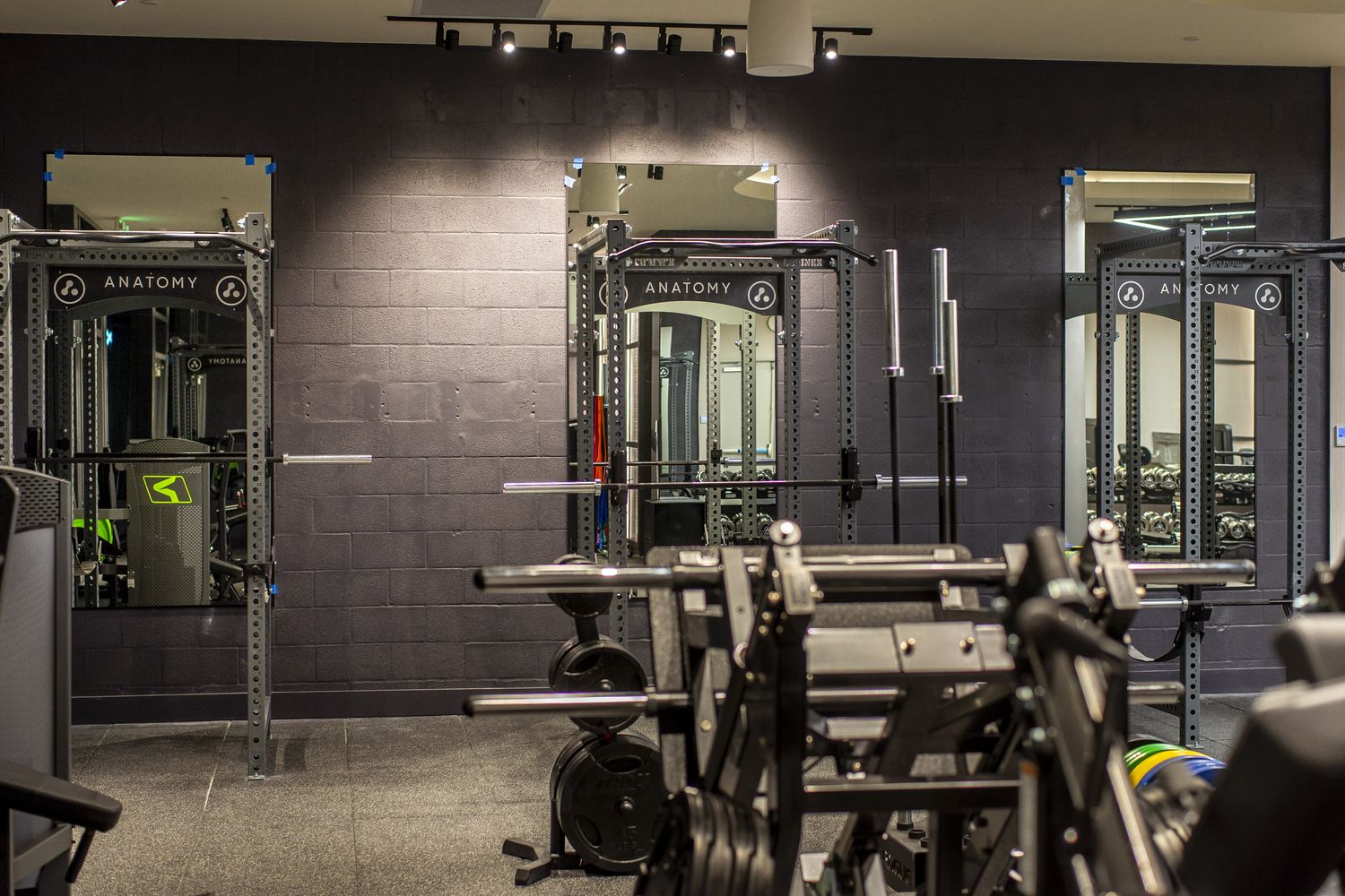 Strength floor at Anatomy Aventura