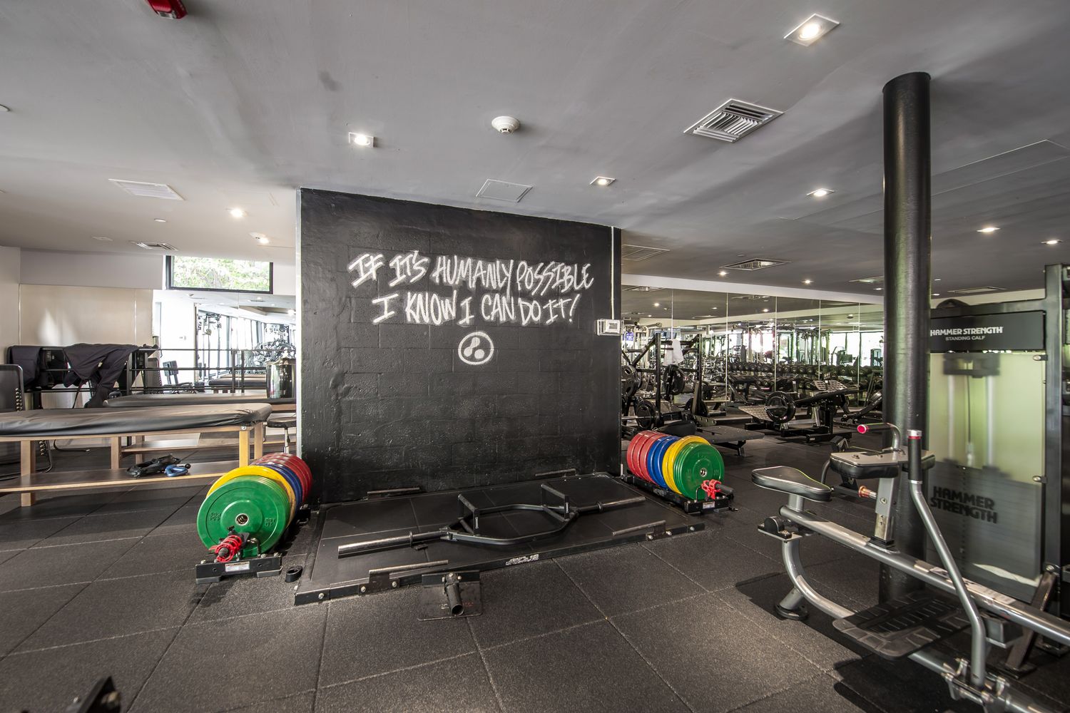 Strength floor at Anatomy Midtown
