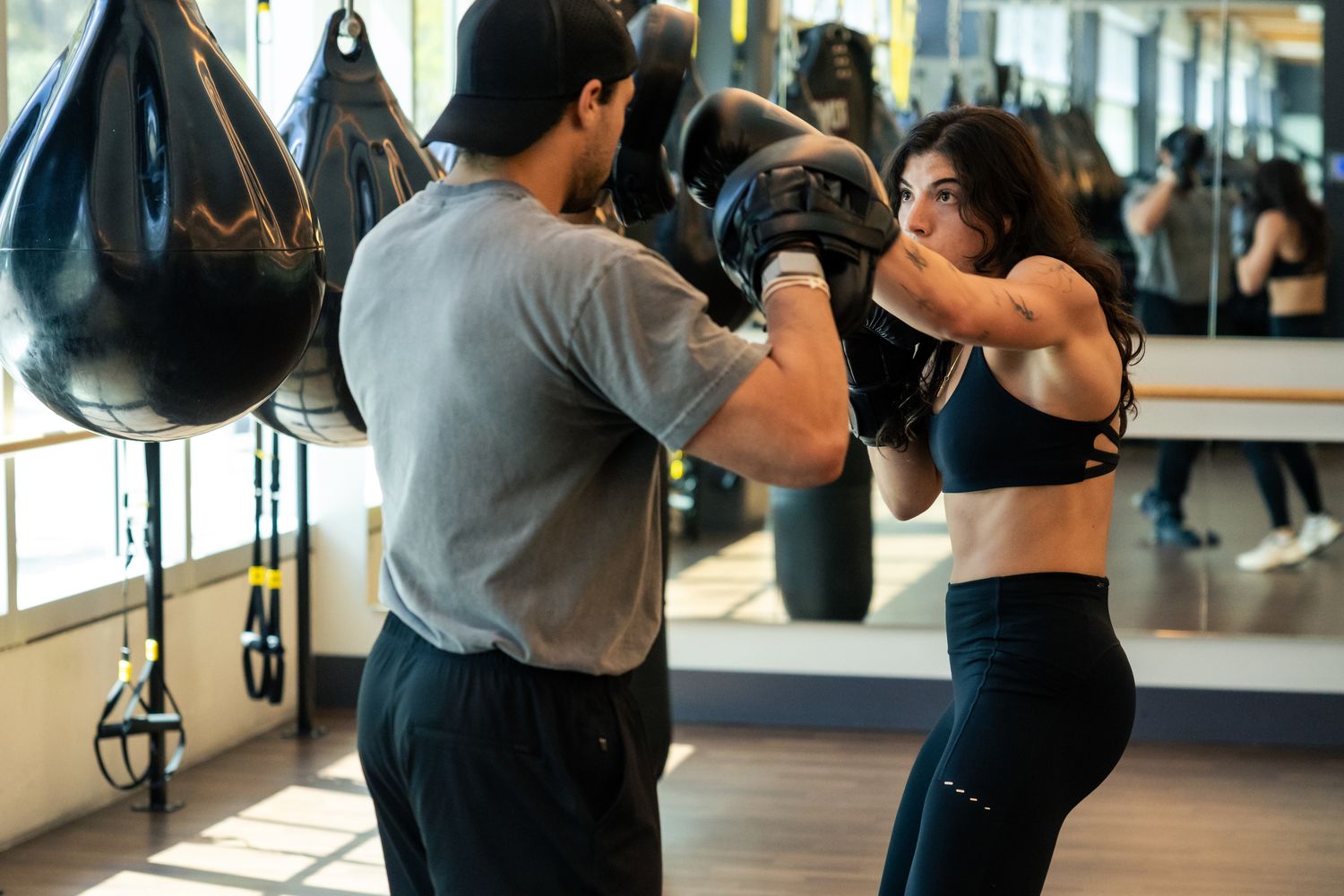 Member working pads with an Anatomy coach